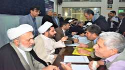 برگزاری میز خدمت بازرس کل استان قم در مسجد امام حسین علیه‌السلام قم